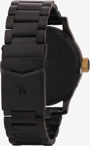 Nixon Analógové hodinky 'Sentry SS' - Čierna: zadná strana