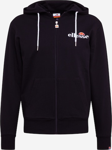 Coupe regular Veste de survêtement 'Briero' ELLESSE en noir : devant