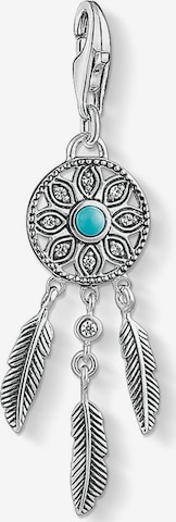 Thomas Sabo Pendant 'Ethno Traumfänger' in Silver: front