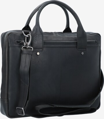 Plevier Document Bag in Black