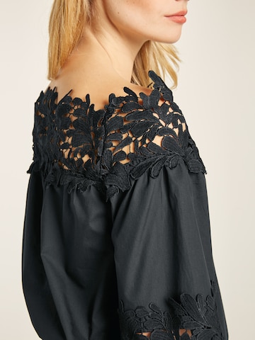 heine Blouse in Zwart