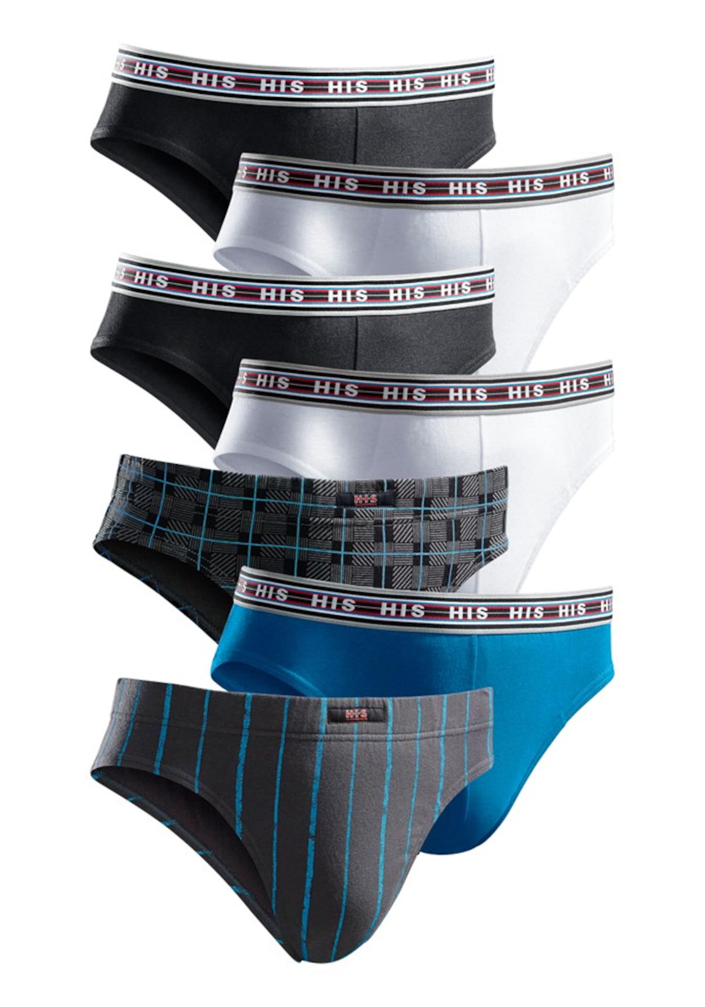 H.I.S Slip in Blau: Vorderseite