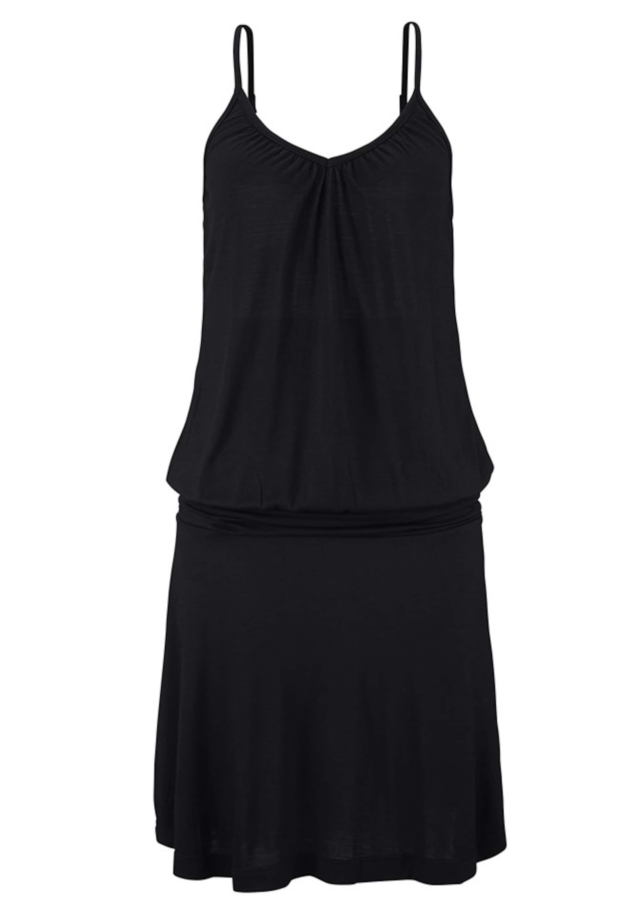 BEACH TIME Пляжное платье в Черный: спереди