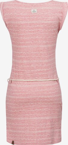Ragwear Φόρεμα 'Tag Waves' σε ροζ