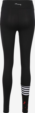 Hey Honey Skinny Leggings in Schwarz: zadná strana