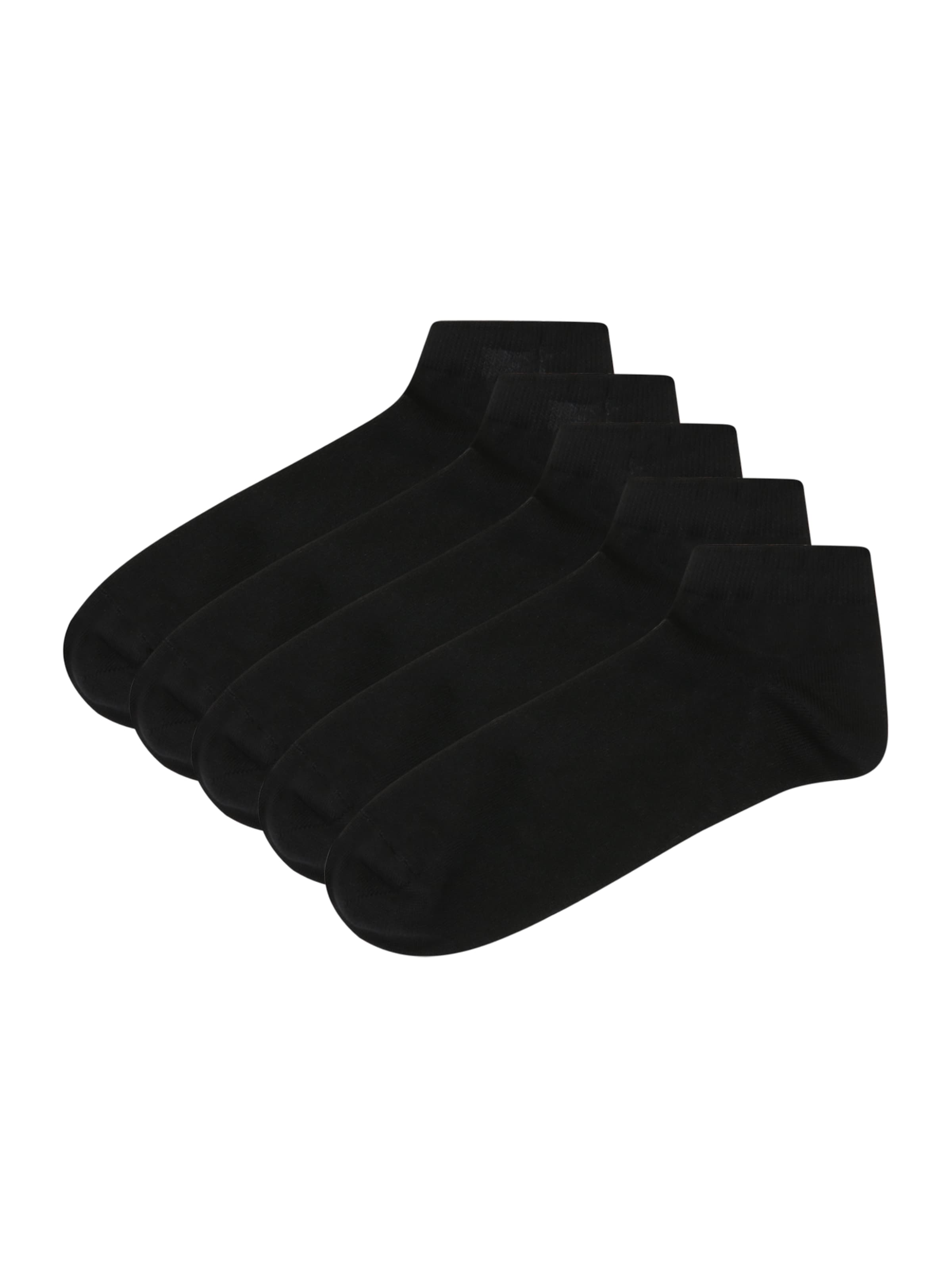 Calzino di Resteröds in nero: frontale