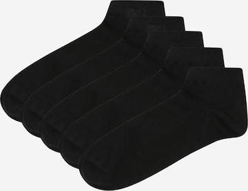 Resteröds Socks in Black: front