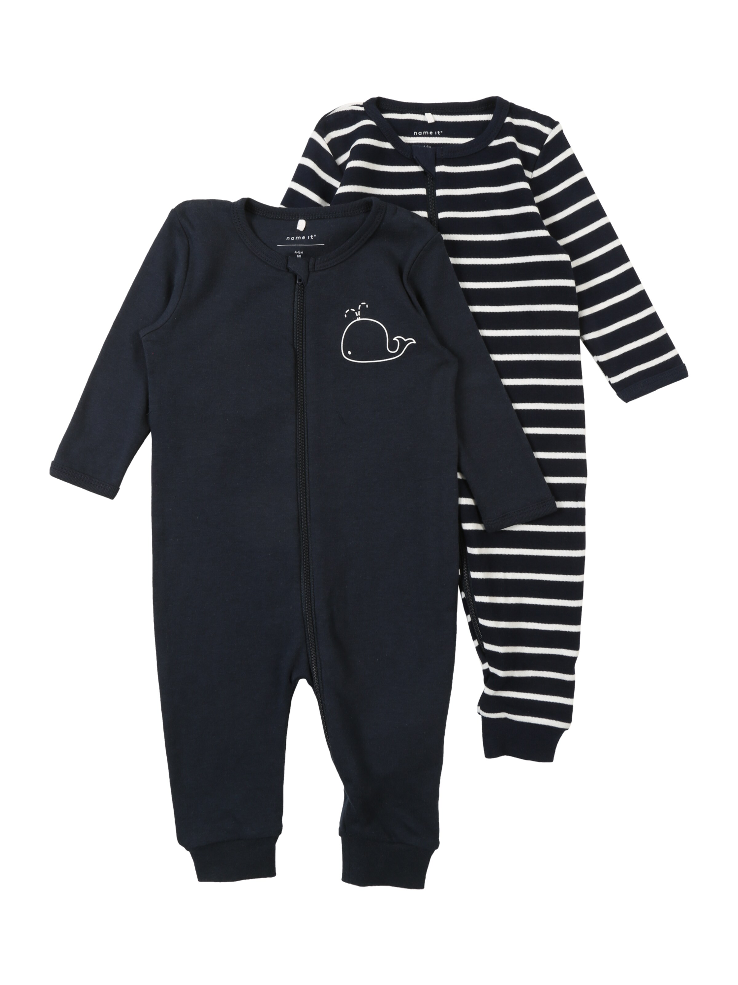 NAME IT - Rompertje/body 'NIGHTSUIT' in de kleur Saffier