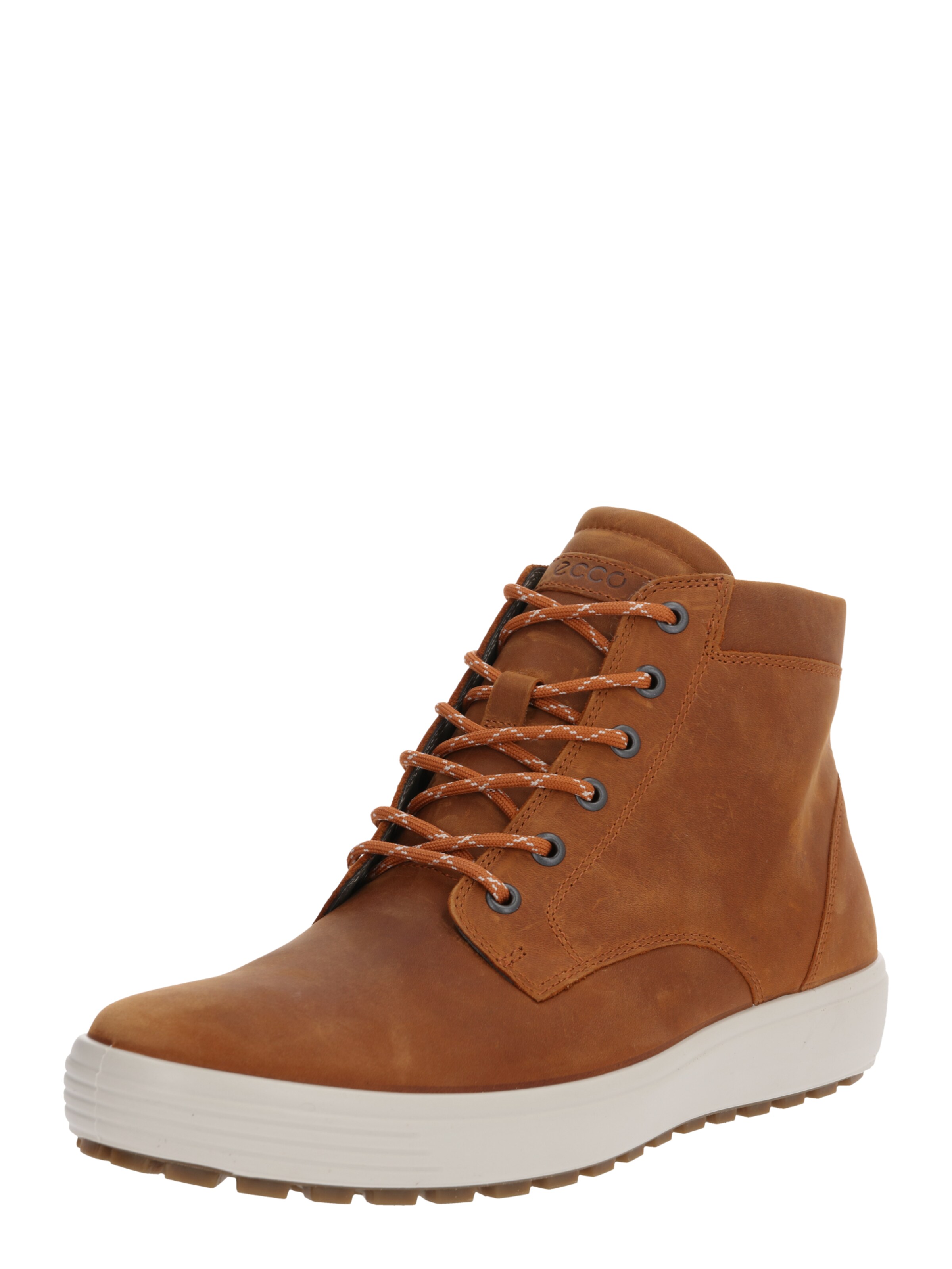 ECCO - Sneakers hoog 'SOFT 7 TRED M' in de kleur Bruin