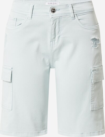 Pantaloni cu buzunare Sublevel pe albastru deschis, Vizualizare produs