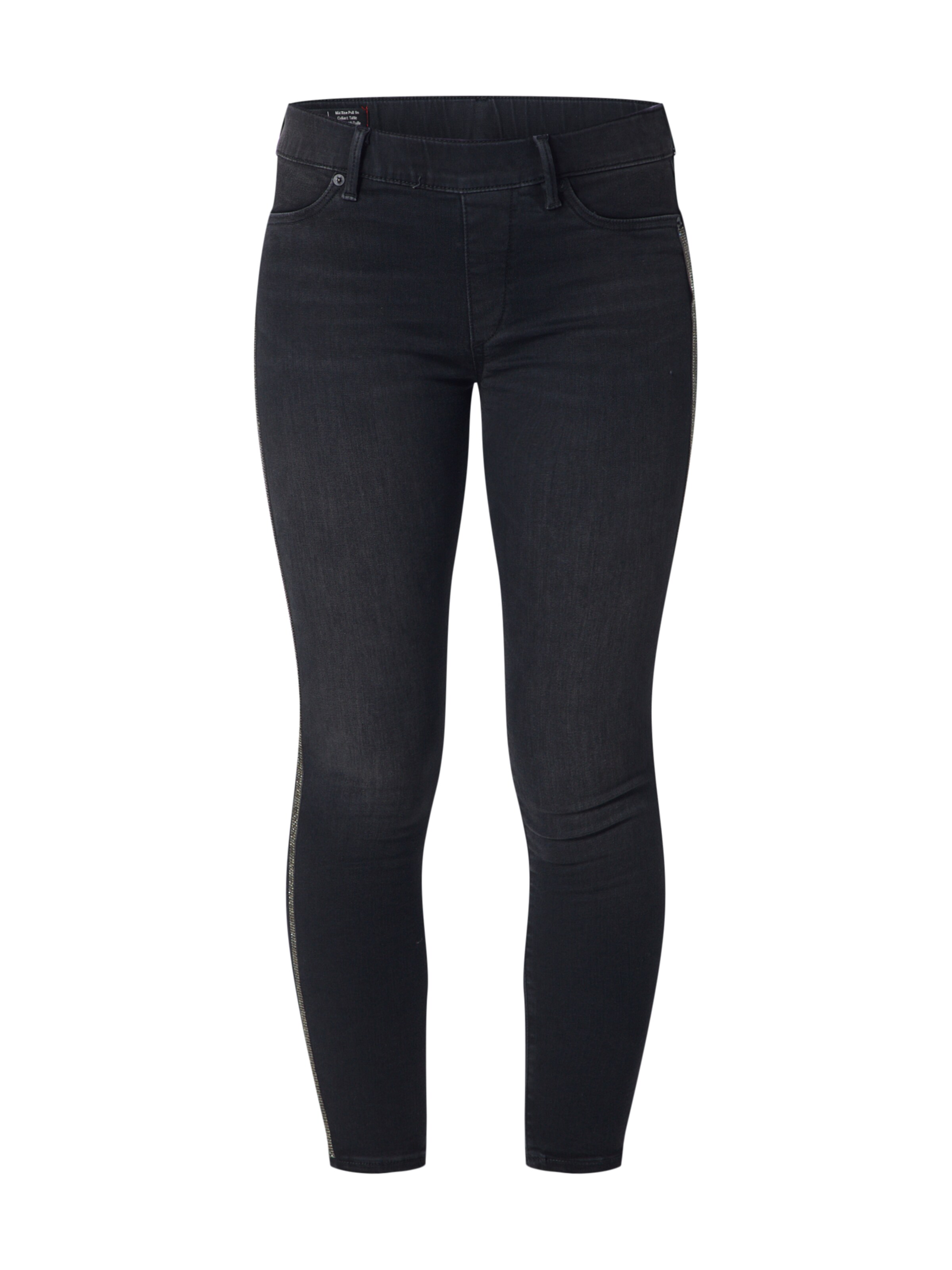 True Religion - Jeggings in schwarz