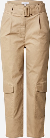 NU-IN Regular Cargo Pants in Beige: front