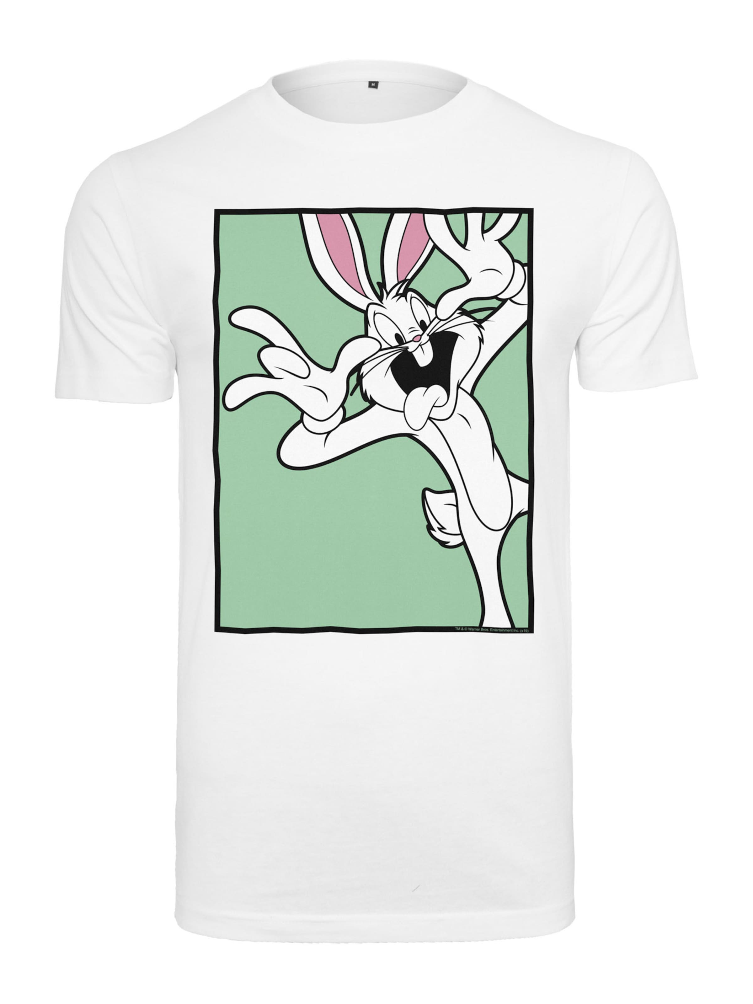 Merchcode Bluser & t-shirts 'Bunny' i hvid: forside
