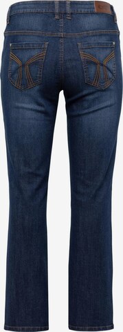 SHEEGO Bootcut Jeans 'Lana' in Blau