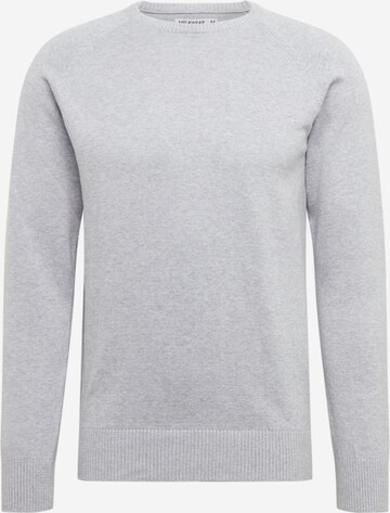 MELAWEAR Regularny krój Sweter w kolorze szary: przód