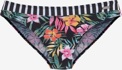 Slip costum de baie VENICE BEACH pe negru, Vizualizare produs