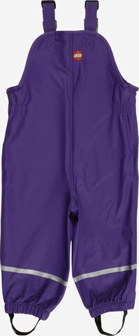 Loosefit Pantalon fonctionnel 'Peggy' LEGO® kidswear en violet : derrière