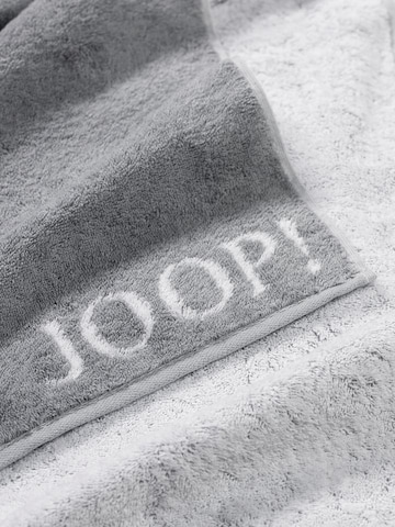 JOOP! Shower Towel 'Doubleface' in Grey