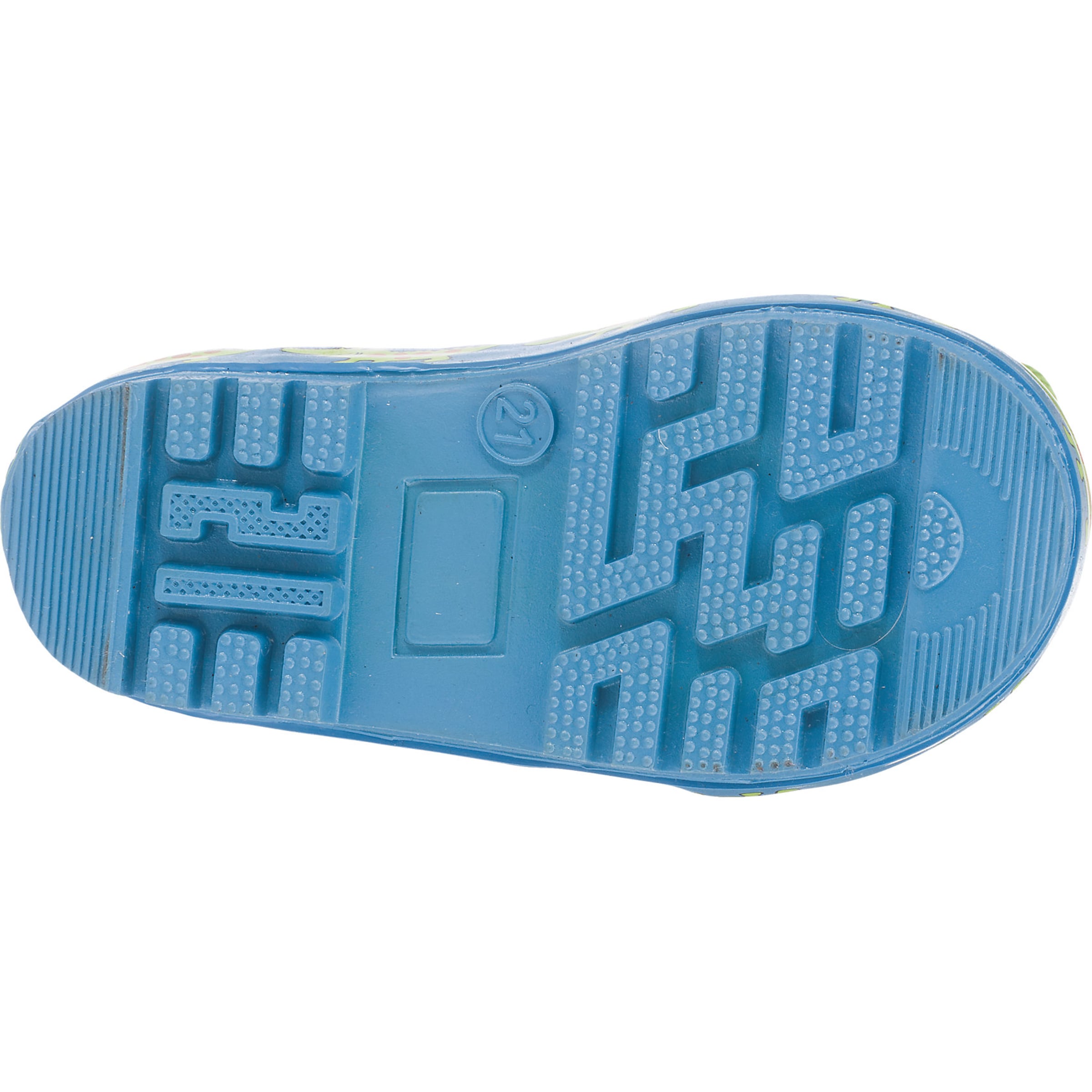 PLAYSHOES Rubber boot 'Krokodil' in Blue