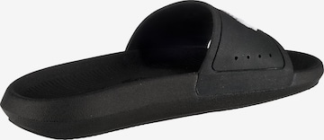 Mule 'Croco Slide' LACOSTE en noir