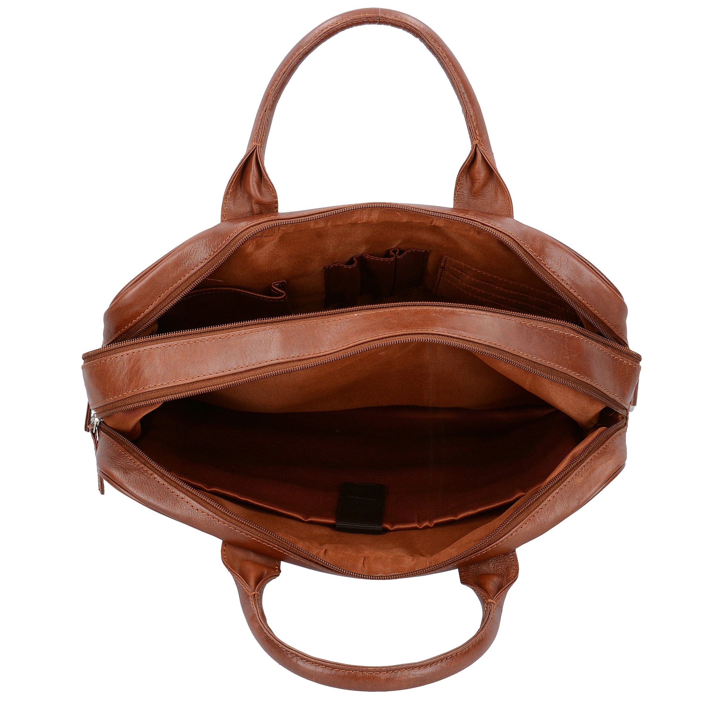 Dermata Document Bag in Brown