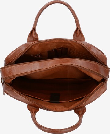 Dermata Document Bag in Brown