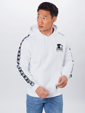 Starter Black LabelRegular Fit Sweater majica - bijela boja: prednji dio