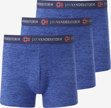 Jan Vanderstorm Boxer shorts ' Norik ' in Blue: front