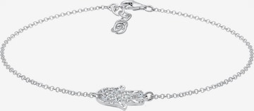 ELLI Voetsieraden 'Hamsa Hand' in Zilver: voorkant