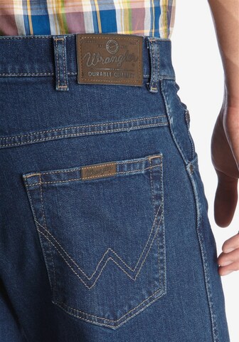 WRANGLER Regular Durable Basic Stretch W10I Stretch Jeans in Blau