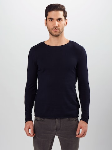 AMERICAN VINTAGE - Regular Fit Pullover 'MARCEL' em azul: frente