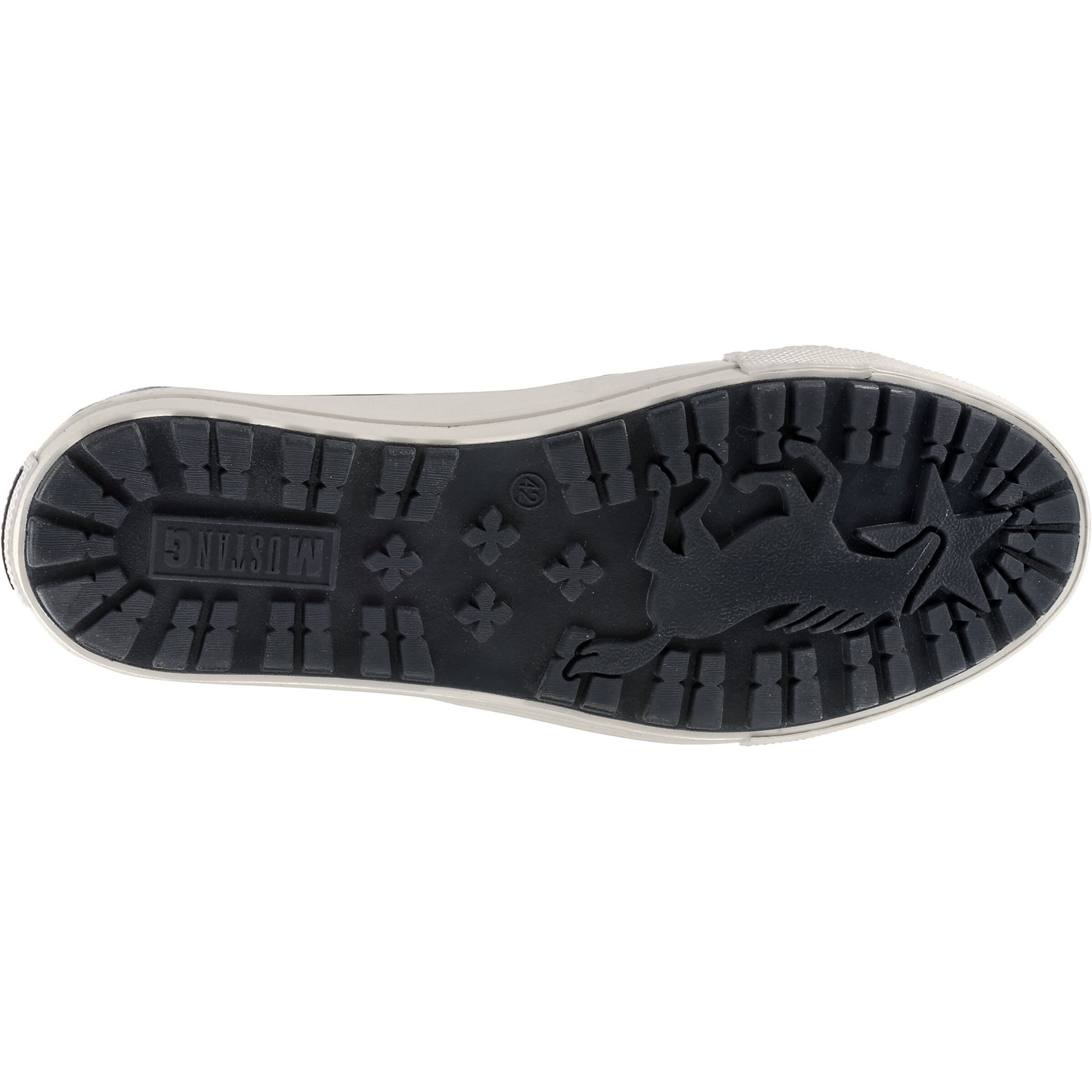 MUSTANG Sneakers hoog in Grijs