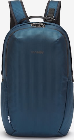 Pacsafe Backpack in Blue: front