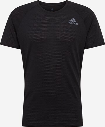 ADIDAS PERFORMANCE Performance Shirt 'Runner' in Black: front