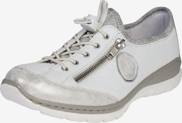 Rieker Athletic Lace-Up Shoes 'Emblem' in White: front