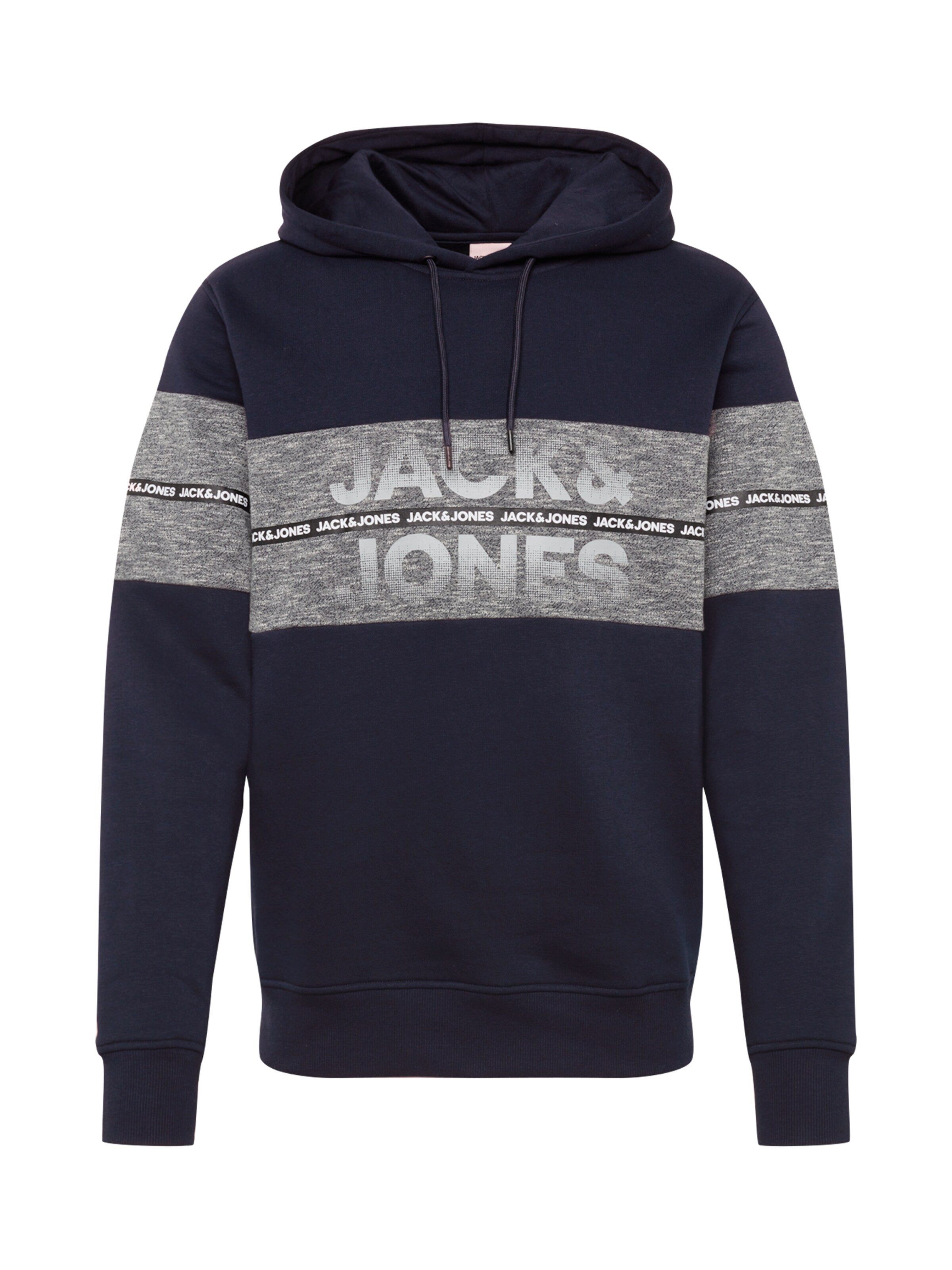 JACK & JONES - Sweatshirt 'JAVA' in de kleur Donkerblauw