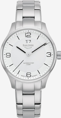 Bruno Söhnle Analog Watch 'Padua' in Silver: front