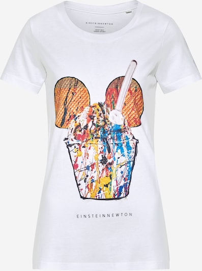 EINSTEIN & NEWTON Shirt 'Ice Mouse' in mischfarben / weiß, Produktansicht