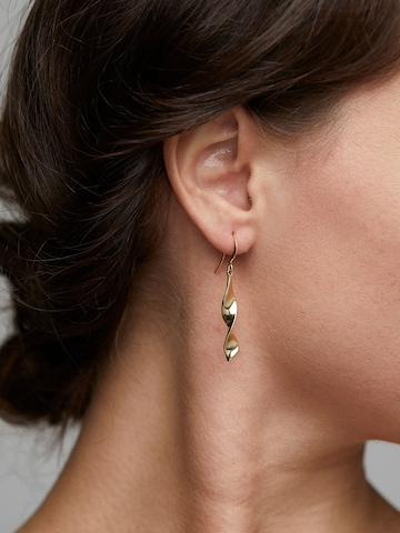 Boucles d'oreilles 'Elaine' Pilgrim en or