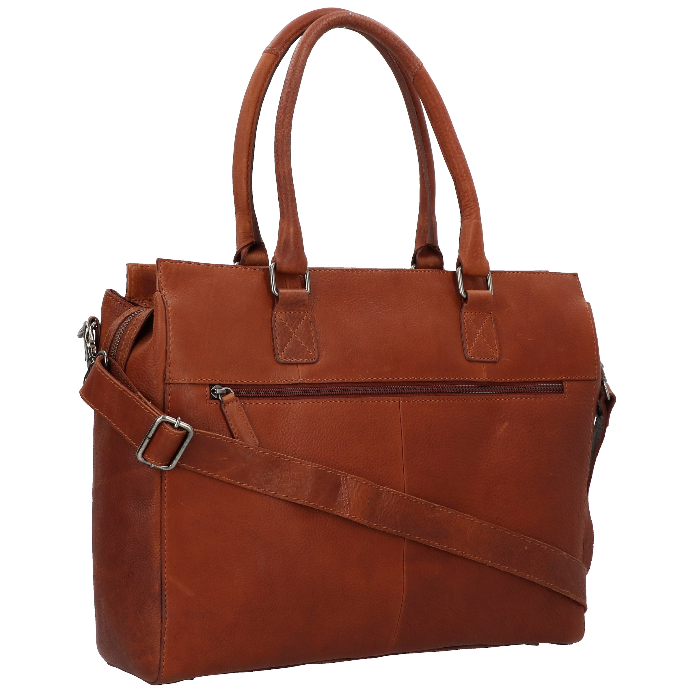 Burkely Document bag 'Antique Avery' in Brown