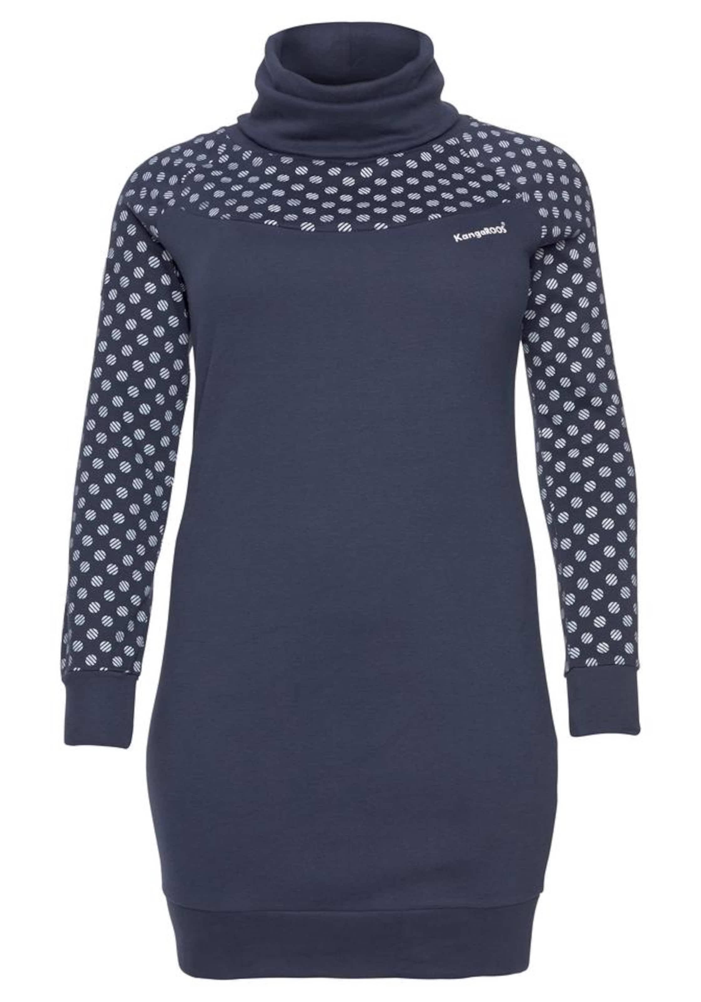 KangaROOS Sweatkleid in Blau: Vorderseite