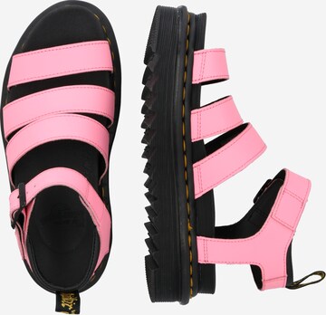 Dr. Martens Remienkové sandále 'Blaire' - ružová