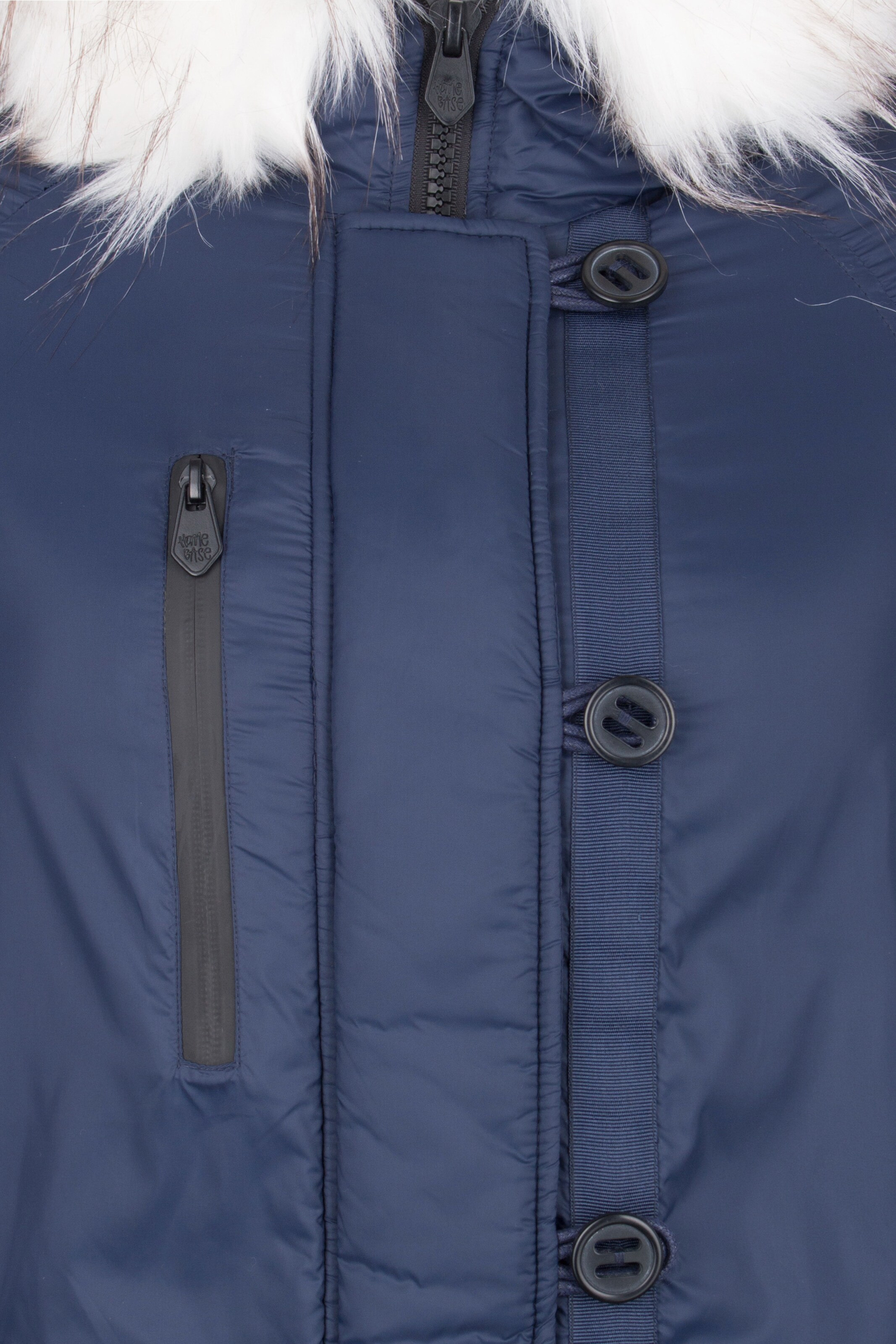 HOMEBASE Winter Parka in Blue