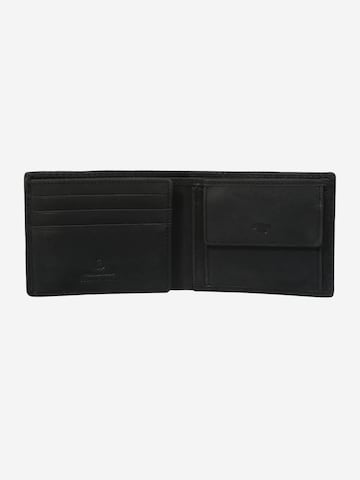 TOM TAILOR Wallet 'Ron' in Black