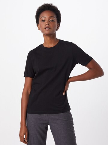 PIECES Shirt 'Ria' in Zwart: voorkant