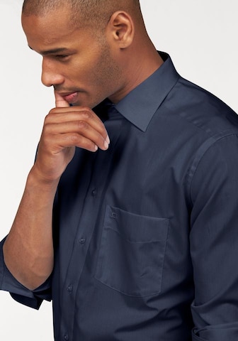 OLYMP Regular fit Button Up Shirt in Blue