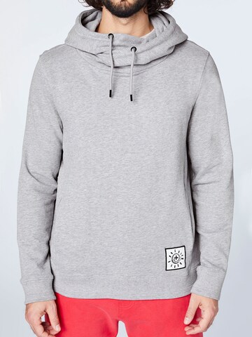 Coupe regular Sweat-shirt CHIEMSEE en gris