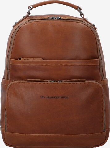 The Chesterfield Brand Backpack 'Austin' in Brown: front