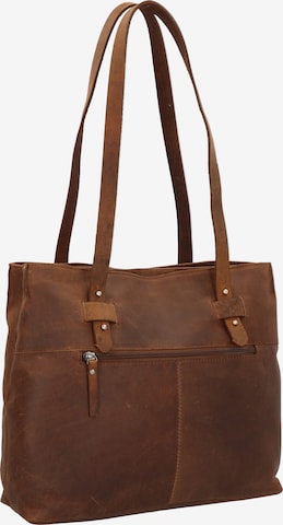 Harold's Shoulder Bag 'Antik' in Brown