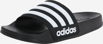 Claquettes / Tongs 'Adilette Shower' ADIDAS SPORTSWEAR en noir : devant